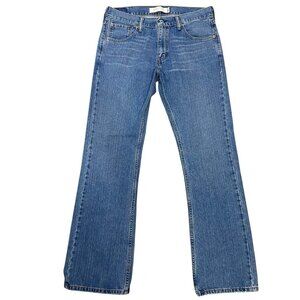 Levis Jeans 527 Bootcut Washed Out Men's Size 33x32 Blue Denim Ranch Workwear